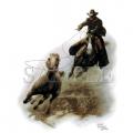 COWBOY-RODEO - kovboj na koni